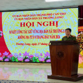 Trường Long quyết tâm giữ vững địa bàn xã không ma túy