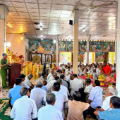 Công an xã Lai Hòa thực hiện mô hình “Dân vận khéo” đẩy mạnh hoạt động tuyên truyền pháp luật trong vùng đồng bào dân tộc Khmer