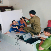 Công an phường Mỹ Quới đẩy mạnh thực hiện  “Chiến dịch mùa hè số cùng VNeID”
