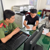 Thanh niên Thạnh Xuân hăng hái tình nguyện tham gia nghĩa vụ Công an nhân dân