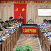 Hiệp Hưng phát huy sức mạnh toàn dân trong phòng, chống tội phạm từ cơ sở
