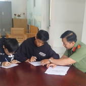 Công an phường Long Phú 1 tích cực hướng dẫn công dân đăng ký thực hiện nghĩa vụ tham gia Công an nhân dân năm 2027