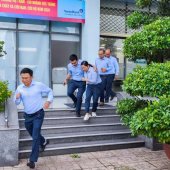 Thực tập phương án chữa cháy và cứu nạn, cứu hộ tại VietinBank Chi nhánh Sóc Trăng