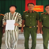 Trại Tạm giam số 1 tổ chức Lễ công bố Quyết định tha tù trước thời hạn có điều kiện cho phạm nhân đợt giữa năm 2026