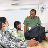 Rộn ràng ngày đầu học sinh nhập học Trường Văn hóa Công an nhân dân III