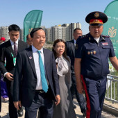 Thứ trưởng Đặng Hồng Đức thăm và làm việc tại Kyrgyzstan