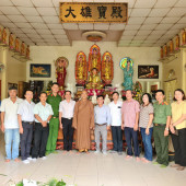 Công an phường Tân An lan tỏa tinh thần đoàn kết “tốt đời, đẹp đạo” nhân dịp Lễ Vu Lan báo hiếu năm 2026
