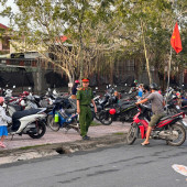 Công an phường Ngã Năm bảo đảm an ninh, trật tự, an toàn giao thông trong ngày khai giảng