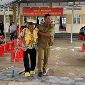 Lực lượng tham gia bảo vệ an ninh, trật tự ở cơ sở xã Liêu Tú lan tỏa tinh thần “Ba nhất - Vì nhân dân phục vụ”