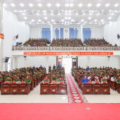 Hơn 1.100 chiến sĩ nghĩa vụ Công an thành phố Cần Thơ được tư vấn học nghề, hướng nghiệp và việc làm