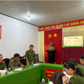 Công an xã Phụng Hiệp triển khai cao điểm 100 ngày  làm sạch dữ liệu đăng ký, quản lý phương tiện