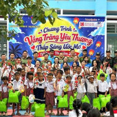 Tuổi trẻ Công an Cần Thơ mang “Vầng trăng yêu thương” đến Vĩnh Châu