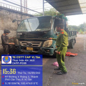 Công an phường Vị Tân triển khai tổng rà soát phương tiện, bảo đảm trật tự, an toàn giao thông