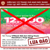 Cảnh giác thủ đoạn mạo danh ban tổ chức giải chạy,  dẫn dụ “làm nhiệm vụ” để chiếm đoạt tài sản