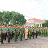 Công an TP Cần Thơ khai giảng huấn luyện Trung đoàn Cảnh sát cơ động dự bị chiến đấu năm 2026