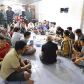 Cần Thơ: Triệt phá điểm đánh bạc tại xã Kế Sách khởi tố 6 bị can