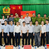Siết chặt liên kết từ cơ sở để giữ vững an ninh, trật tự trên địa bàn xã Mỹ Tú