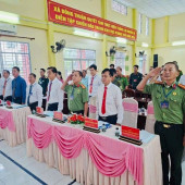 Hội Cựu Công an Nhân dân xã Đông Thuận tổ chức thành công Đại hội lần thứ I