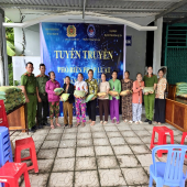 Công an xã Phú Lộc “ gần dân, sát dân, vì nhân dân phục vụ” lan tỏa nghĩa tình từ những việc làm thiết thực