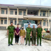Công an xã Tân Bình chủ động hỗ trợ đưa học sinh trúng tuyển Trường Văn hóa CAND III nhập học
