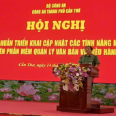 Đội công nghệ thông tin, Phòng Tham mưu, Công an thành phố Cần Thơ tích cực hưởng ứng phong trào thi đua “Ba nhất” - tiên phong trong kỷ nguyên số