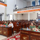 Công an thành phồ Cần Thơ tổng duyệt, chuẩn bị tham gia Hội thi Báo cáo viên, Tuyên truyền viên pháp luật giỏi khu vực phía Nam