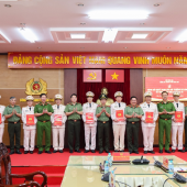 Công an thành phố Cần Thơ tổ chức Lễ công bố Quyết định thăng cấp bậc hàm Đại tá năm 2026
