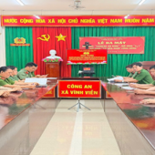 Công an xã Vĩnh Viễn phát huy vai trò đoàn thể, chăm lo an sinh xã hội