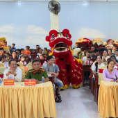 Công an xã Thới Lai tổ chức chương trình Trung thu “Vui hội trăng rằm”