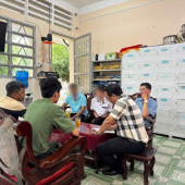 Công an xã Lai Hoà tuyên truyền, giáo dục học sinh  vi phạm “độ, chế” xe gắn máy