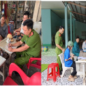 Công an phường Long Mỹ hăng hái hưởng ứng Ngày chuyển đổi số và đổi mới sáng tạo năm 2026