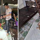 Công an xã Long Phú tích cực cấp căn cước lưu động vào ngày nghỉ cuối tuần cho các trường hợp yếu thế trên địa bàn