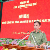Công an thành phố Cần Thơ: Nhiều kết quả nổi bật trong công tác bảo đảm an ninh, trật tự 9 tháng năm 2026