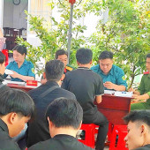 Công an xã Tân Bình phối hợp khám sơ tuyển nghĩa vụ quân sự, nghĩa vụ Công an nhân dân năm 2027