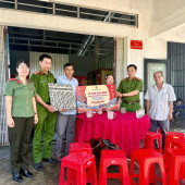 Công an xã Vĩnh Viễn góp phần chăm lo an sinh, củng cố thế trận an ninh nhân dân
