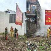 Phường An Bình chủ động nâng cao năng lực chữa cháy và cứu nạn, cứu hộ từ cơ sở