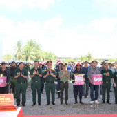 Giám đốc Công an thành phố Cần Thơ dự Diễn tập chiến đấu trong khu vực phòng thủ xã Thạnh Hòa năm 2026