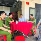 Công an xã Vĩnh Viễn góp phần chăm lo an sinh, củng cố thế trận an ninh nhân dân