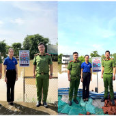 Công an phường Thuận Hưng chủ động phòng ngừa tai nạn đuối nước