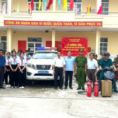 Công an xã Phong Nẫm đẩy mạnh tuyên truyền, hướng dẫn phòng cháy, chữa cháy và cứu nạn, cứu hộ