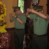 Lực lượng Công nghệ thông tin, Viễn thông cơ yếu Công an thành phố dâng hương tưởng niệm Chủ tịch Hồ Chí Minh hưởng ứng Ngày Chuyển đổi số quốc gia năm 2026
