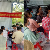 Công an xã Xà Phiên tổ chức tuyên truyền pháp luật về phòng, chống ma túy tại khu dân cư, xóm ấp trên địa bàn