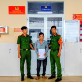 Công an xã Vĩnh Lợi phối hợp bắt tạm giam bị can về hành vi dâm ô đối với người dưới 16 tuổi
