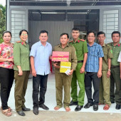 Nhơn Mỹ: Mái ấm nghĩa tình tiếp sức lực lượng bảo vệ an ninh, trật tự ở cơ sở
