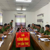 CÔNG AN XÃ VĨNH HẢI ĐẢM BẢO ANTT LỄ SENE DOLTA CỦA ĐỒNG BÀO DÂN TỘC KHMER NĂM 2026 TRÊN ĐỊA BÀN