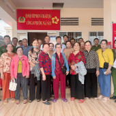 Công an phường Ngã Năm phối hợp thu nhận mẫu ADN thân nhân liệt sĩ chưa xác định được danh tính đợt 2 năm 2026
