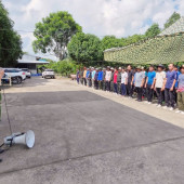 Phó Giám đốc Công an thành phố kiểm tra công tác huấn luyện Trung đoàn Cảnh sát cơ động dự bị chiến đấu năm 2026