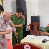 Công an phường Tân An triển khai thu nhận mẫu sinh phẩm ADN thân nhân liệt sĩ theo dòng mẹ đợt 2 năm 2026