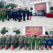 Công an phường Cái Răng tổ chức Mít tinh hưởng ứng “Ngày toàn dân phòng cháy, chữa cháy và cứu nạn, cứu hộ”