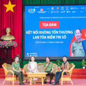 Tuổi trẻ Công an Cần Thơ lan tỏa thông điệp “Không một mình” trên không gian mạng